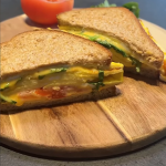 Toast-omelett Toast omelette