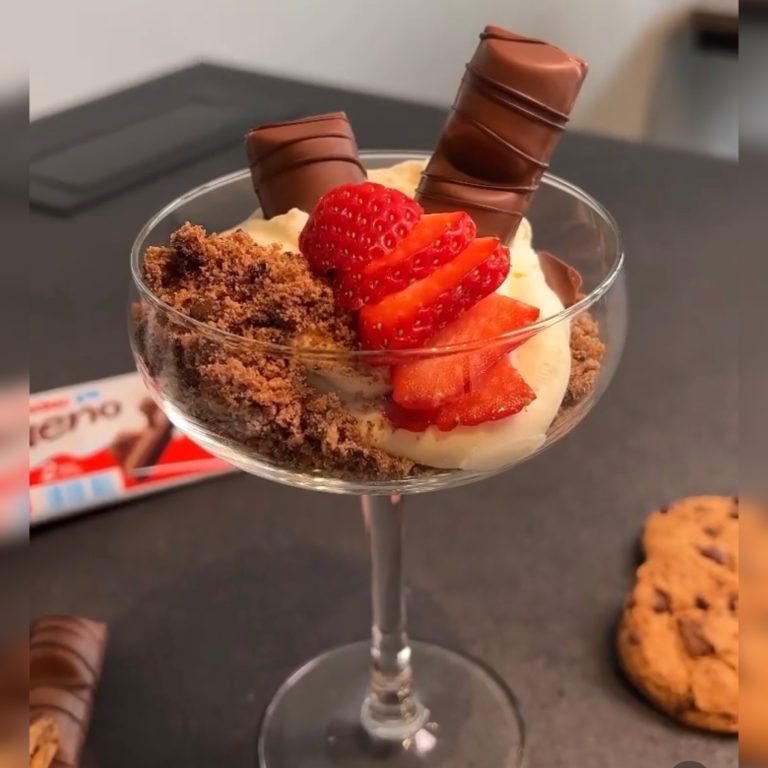 Kinder Bueno-dessert