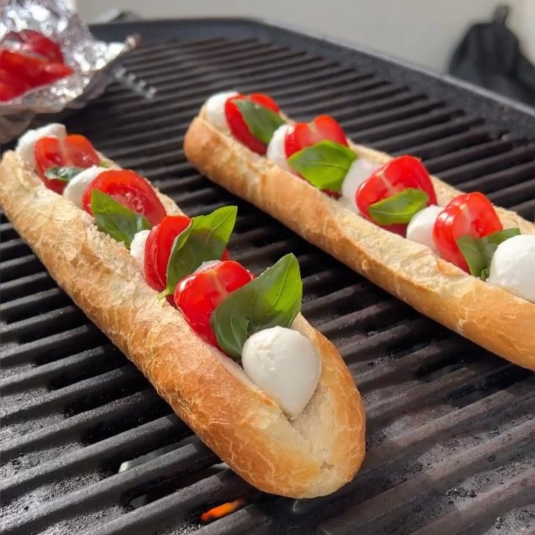 Mozzarella-baguette
