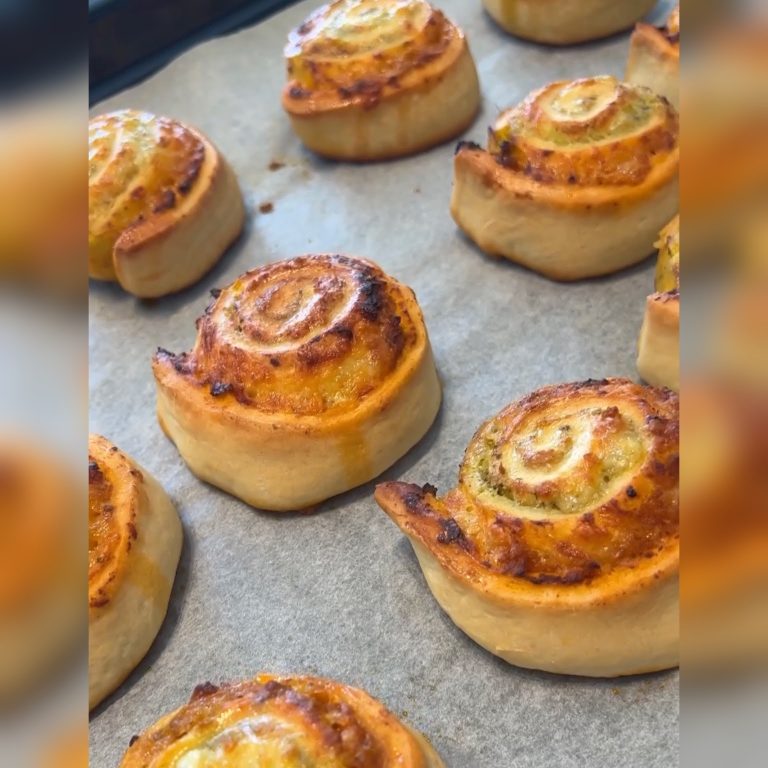 Pestosnurrer Pesto rolls