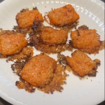 Crispy parmesangulrøtter